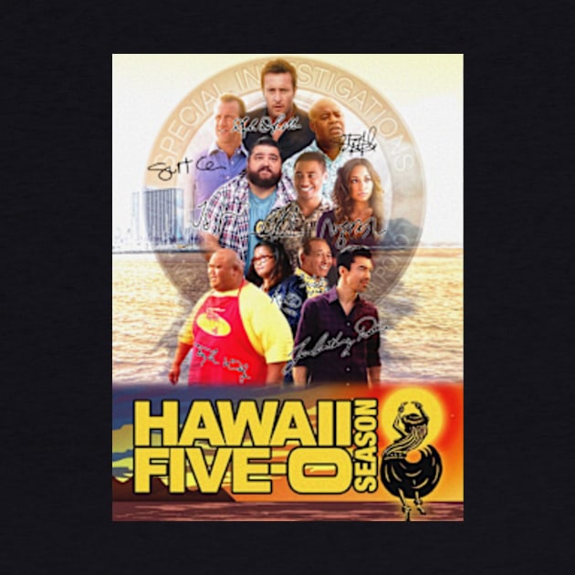 Hawaii Five 0 Season 2 All Casts Signatures 2022 by chancgrantc@gmail.com